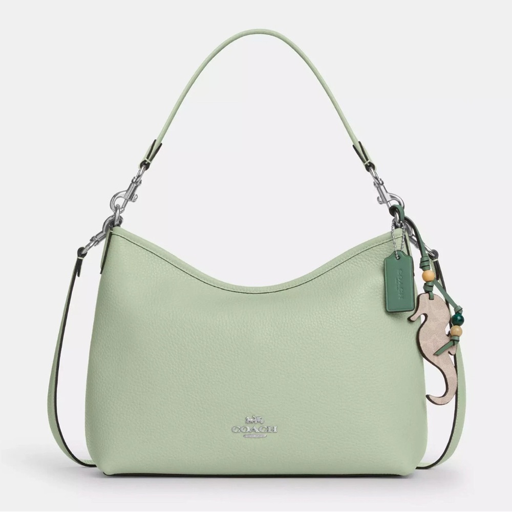 Coach Laurel Shoulder Bag With Seahorse Charm CBH82 NWT